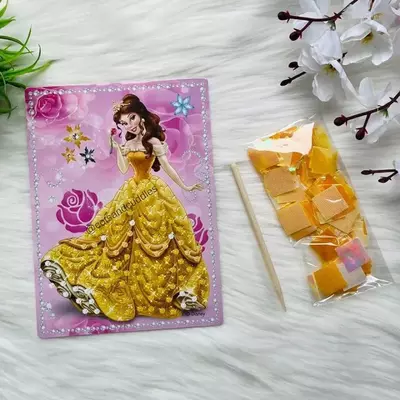 Творческая игра "Платье принцессы из «Холодного сердца» для рукоделия