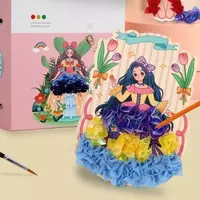 Творческая игра "Платье принцессы из «Холодного сердца» для рукоделия - 20 000 сум