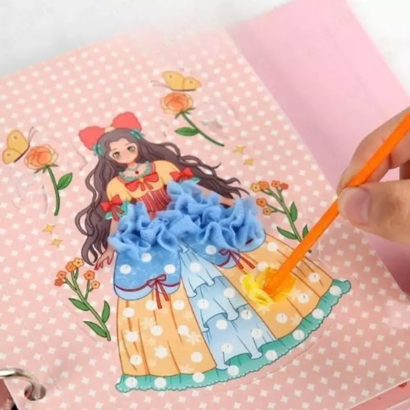 Творческая игра "Платье принцессы из «Холодного сердца» для рукоделия