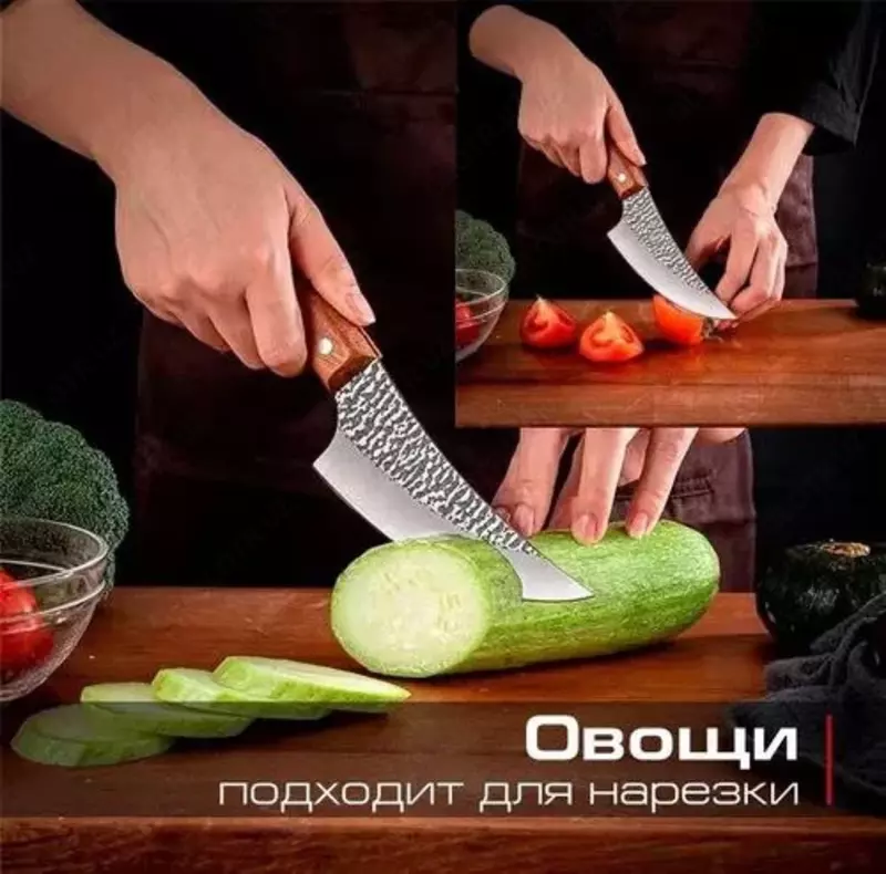 "Domashniy ugolok" XK - Обвалочный стальной нож (лезвия 12см)