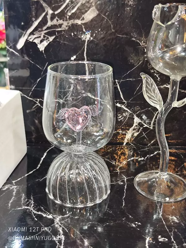 Винтажный бокал, бокал для вина во французском стиле,