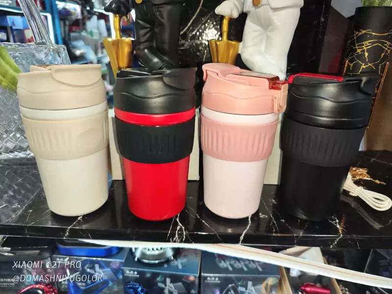  Портативный креативный термос - термокружка (500 мл). Термосы