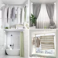  Регулируемый телескопический стержень (штанга) из нержавеющей стали Домашний Уголок