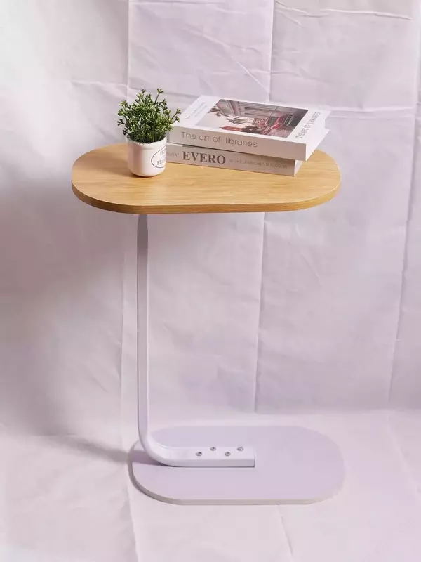  Журнальный столик  прикроватная тумба цвет орех + белый  Журнальные столы