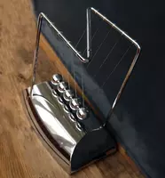   Колыбель Ньютона (маятник Ньютона) — механическая система  демонстрирующая  как закон сохранения энергии и импульса в действии  т.е. кинетическая энергия преобразуется в потенциальную и наоборот. Если