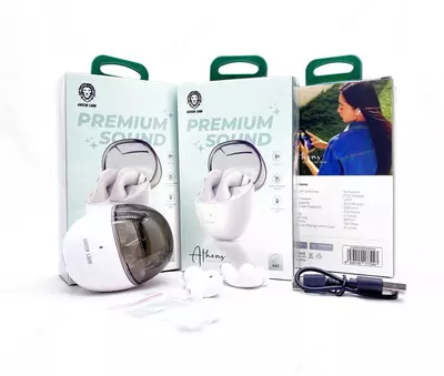 Беспроводные наушники Green Lion Athens Premium Sound белый