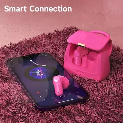 Беспроводные наушники GREEN LION QUEEN — Фуксия