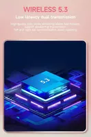 Беспроводные наушники GREEN LION QUEEN —Pink РОзовые - ЯТТ "Домашний Уголок"