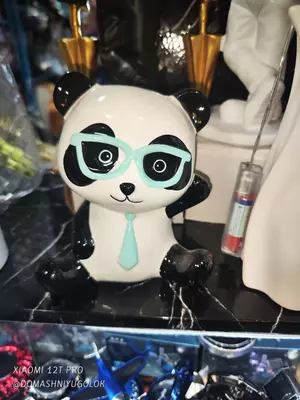 КОПИЛКА КЕРАМИКА "МОДНАЯ ПАНДА" МИКС 16Х14