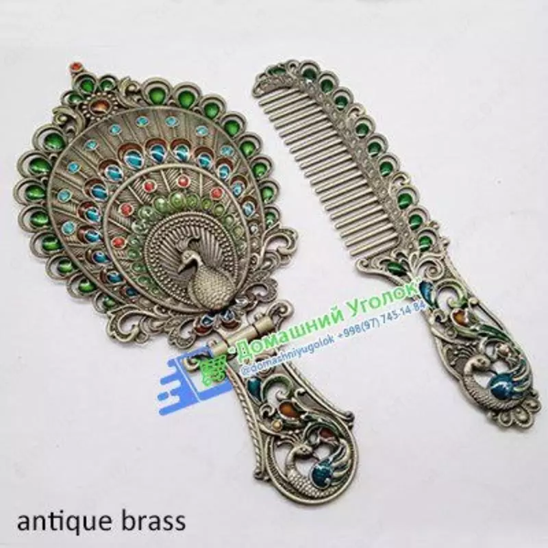 Шикарные подарочные наборы из зеркала и расчёски.