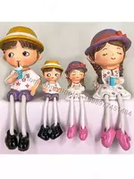 120 000 сум Статуэтки "Милая семья с висячими ножками" Модель №1