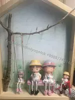 Статуэтки "Милая семья с висячими ножками" Модель №1 - ЯТТ "Домашний Уголок"