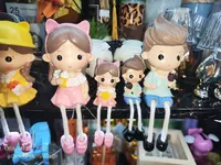 Статуэтки "Милая семья с висячими ножками" Модель №3 - 120 000 сум