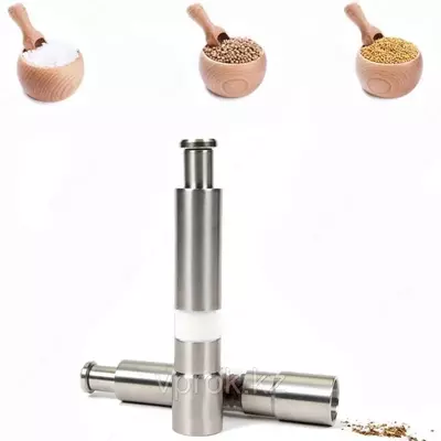 60 000 сум / шт. Компактная мельница с кнопкой для перца и соли