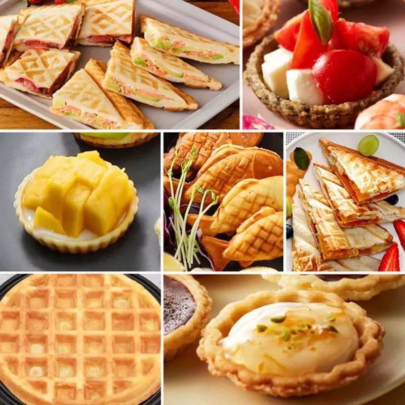   Антипригарная электрическая мини вафельница