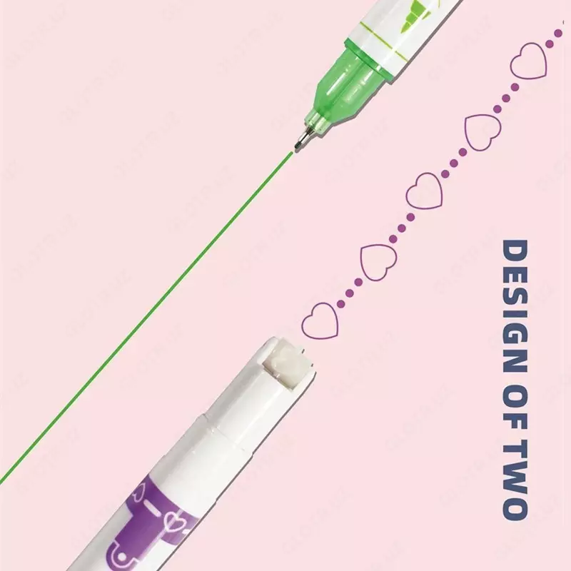 Уникальный набор двусторонних фломастер (6 цветов) ЯТТ "Домашний Уголок"