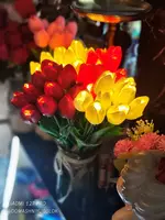 Светодиодный букет тюльпанов  10 шт