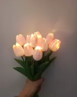   Светодиодный букет тюльпанов  10 шт