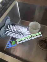 Щетка на присоске для мытья стаканов