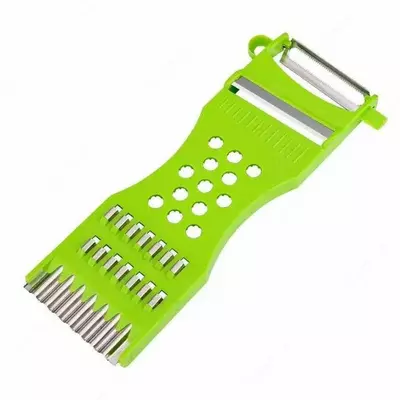 Универсальная вертикальная овощечистка-тёрка 5 в 1. - 10 000 сум / шт.