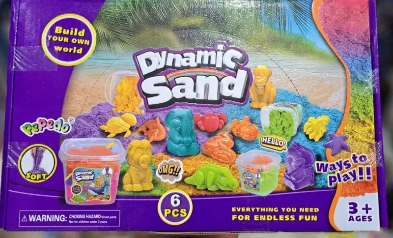 Набор Разноцветный кинетического песок