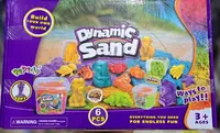 Набор Разноцветный кинетического песок