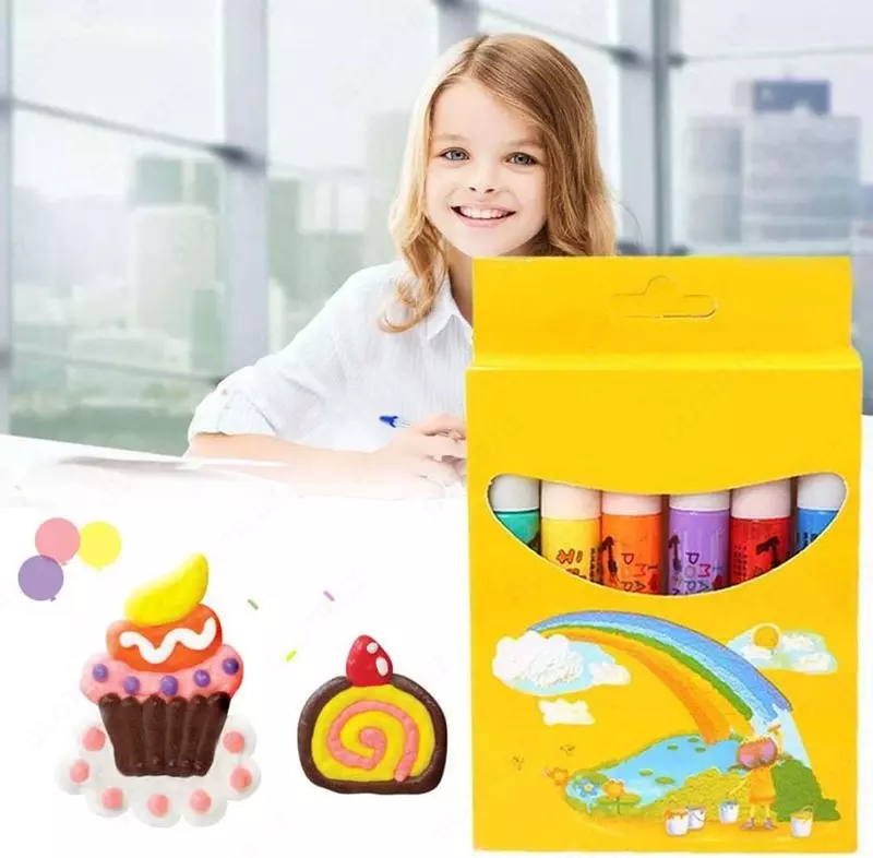 Волшебные маркеры - 3D эффект попкорна Только в розницу