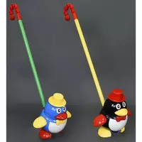 Игрушка Каталка на палочке Пингвин