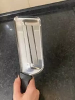 Оригинальный кухонный нож с двумя лезвиями для шиновки капусты, сыра, овощей