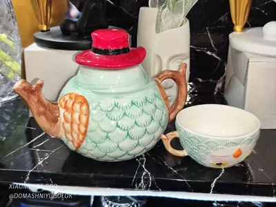 130 000 so'm / dona Набор "Керамический фарфоровый чайник и чашка в форме совы"
