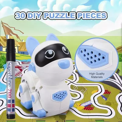 Детский игровой набор-головоломка с транспортными средствами Hiitytin.