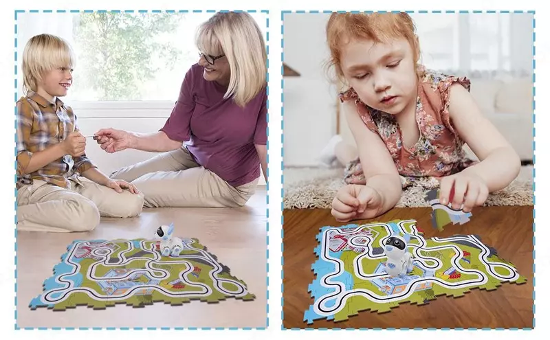 Детский игровой набор-головоломка с транспортными средствами Hiitytin.