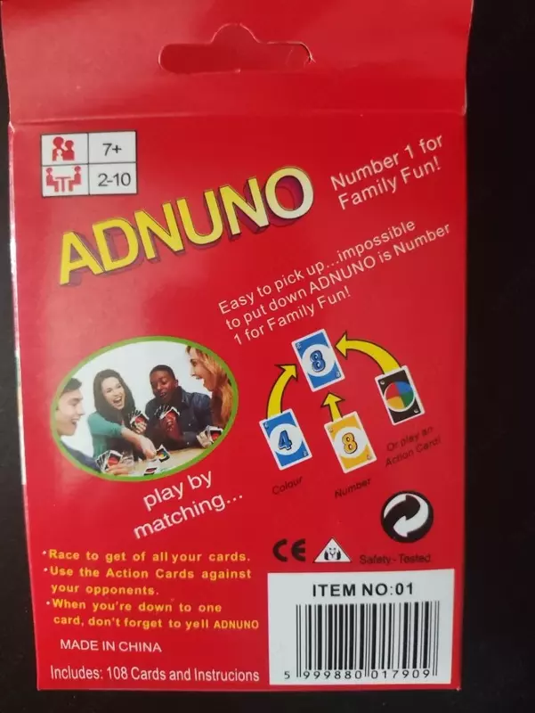 Настольные игральные карты "ADNUNO" - 30 000 сум