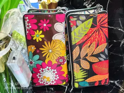 Экосумка сложной окраски микс с карманом