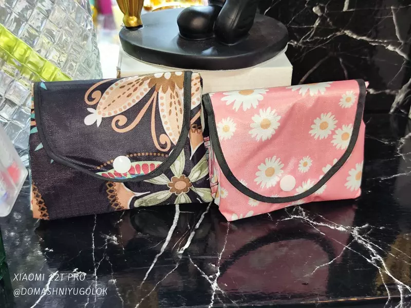 Экосумка сложной окраски микс с карманом - 30 000 сум