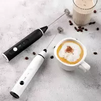 Электрический вспениватель молока - ручной мини миксер для кофе с USB