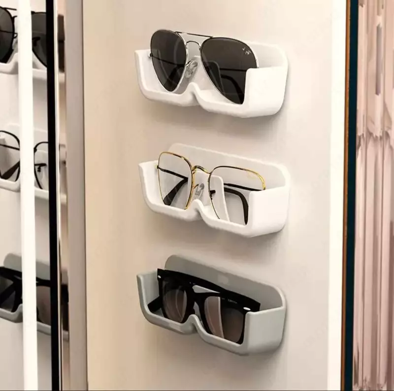 Настенный клейкий футляр для очков