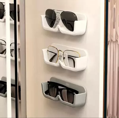 Настенный клейкий футляр для очков