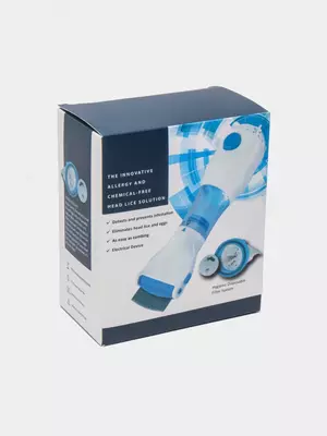 Электрическая расческа Licetec V-Comb для удаления вшей