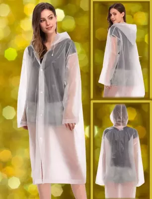 40 000 сум / шт. Плащ-дождевик с капюшоном.