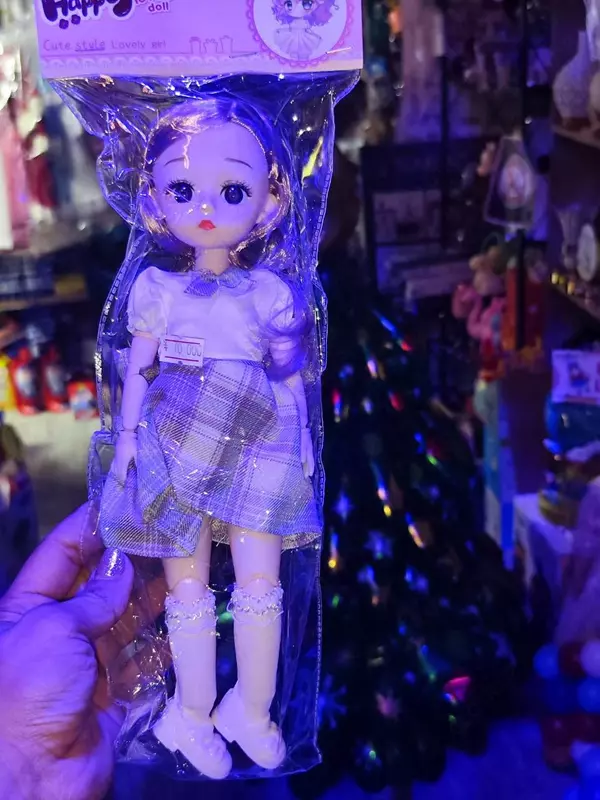  Кукла шарнирная с большими жемчужными глазами. Домашний Уголок