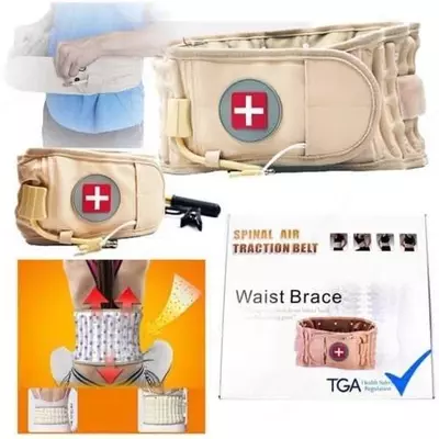 Пневматический пояс-корсет Air Decompression Black Belt для спины (от остерохандроза) - 480 000 сум / шт.