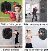 Музыкальная настенная макивара - Электронный боксёрский тренажёр