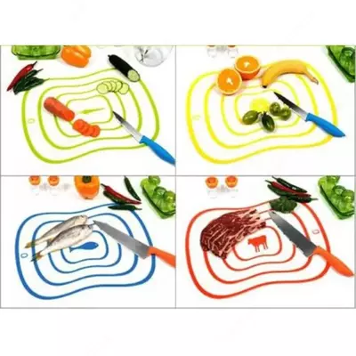 Набор гибких кухонных разделочных досок (40х30см) - 40 000 сум / шт.