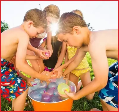 Мега крутой набор шариков бомбочек Buncho Balloons для водных сражений.