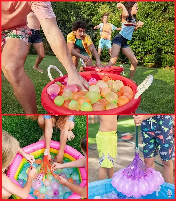 Мега крутой набор шариков бомбочек Buncho Balloons для водных сражений.