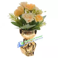  Цветочная композиция Розы (L11 W11 H19 см  4в). Chakana savdo