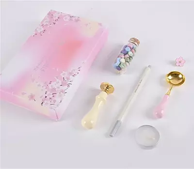 Подарочный набор разноцветных сургучных печатей - Штампы Surguch.