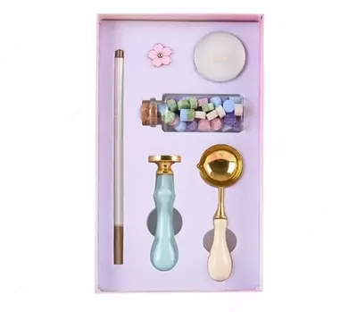 Подарочный набор разноцветных сургучных печатей - Штампы Surguch. - 120 000 сум / шт.