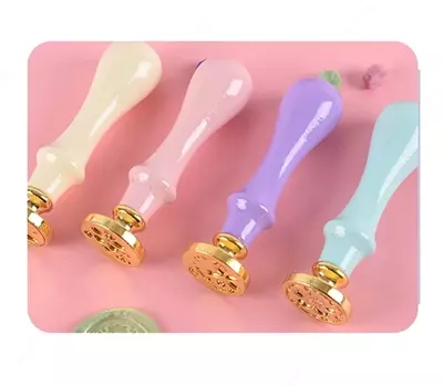 Подарочный набор разноцветных сургучных печатей - Штампы Surguch.